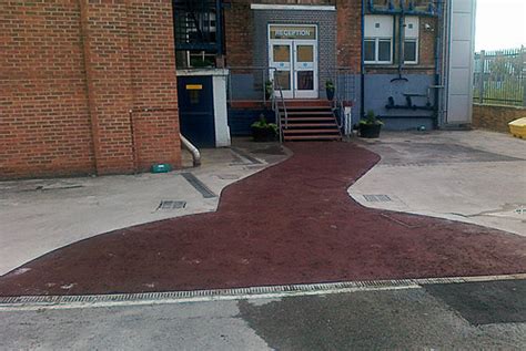 Coloured Tarmac 4 Glenco Civil Engineers