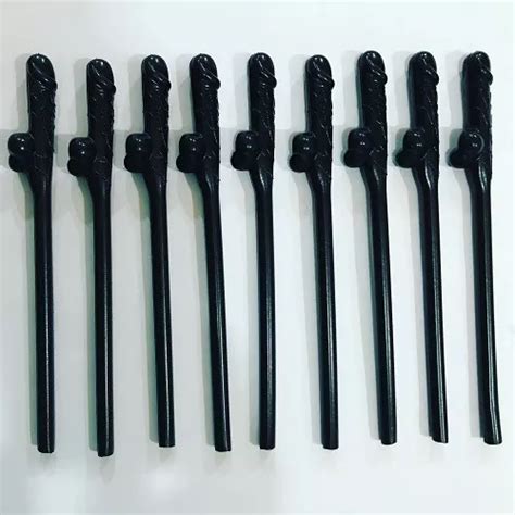 Canudos De Pinto Preto Despedida Chá De Lingerie Cozinha