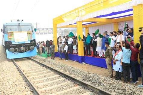 Pralhad Joshi On Twitter Inaugurated A New Rail Line Between Angul