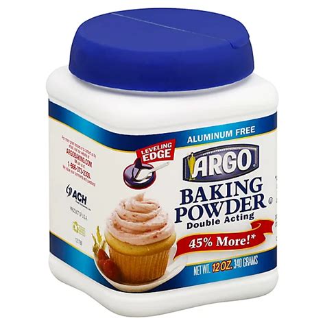 Argo Baking Powder Double Acting 12 Oz Acmemarkets