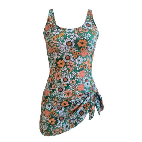 Kmdttou Swim Suit Swimsuit Split Swimsuit Bikini Slings Swimwear Fringe Beach Dress Swim Srunks