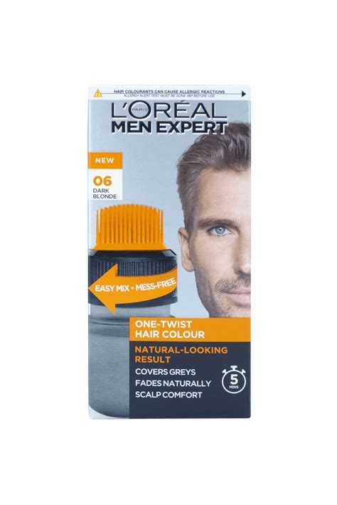 L Oreal Men Expert One Twist Hair Colour 06 Dark Blonde Beauty Allcures
