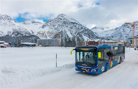 Arosa Bus Obersee Arosa Obersee MAN Lion S City 12 Nr 1 Flickr