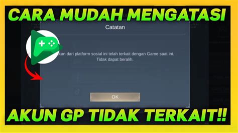 Cara Mengatasi Tidak Bisa Ganti Akun Mobile Legends Di Play Games