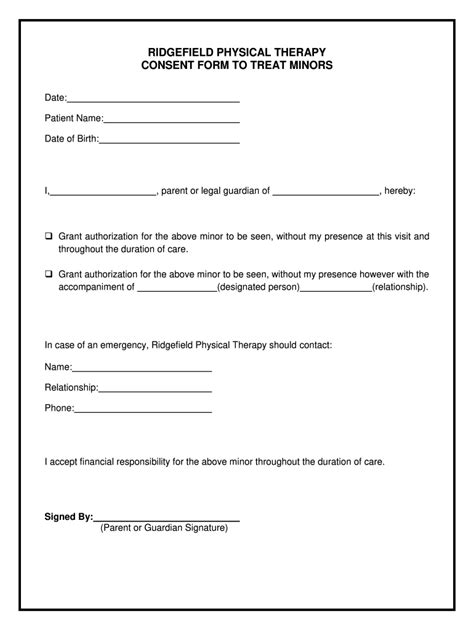 Consent To Treat Form Fill And Sign Printable Template Online Us