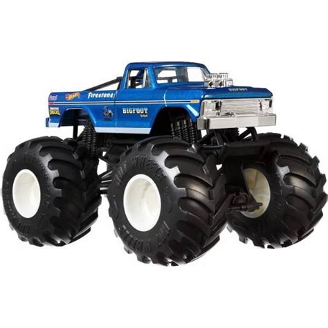 Hot Wheels Monster Jam Внедорожник Джип Йети 1 24 Scale GBV32 Bigfoot Monster Trucks Купить