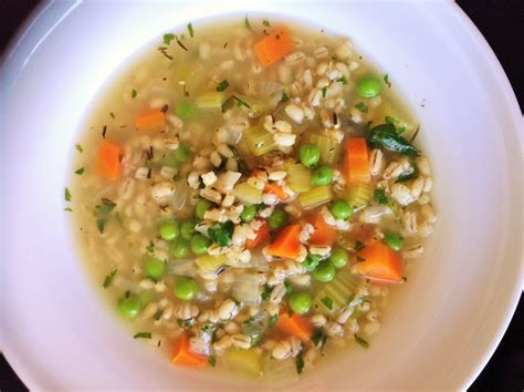 Irish Vegetable Barley Soup Plants Rule