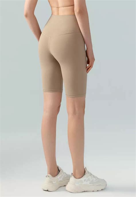 Buy Happy Fridays Nude Sports Tight Shorts No Front Crotch Line Dsg Dss Online Zalora