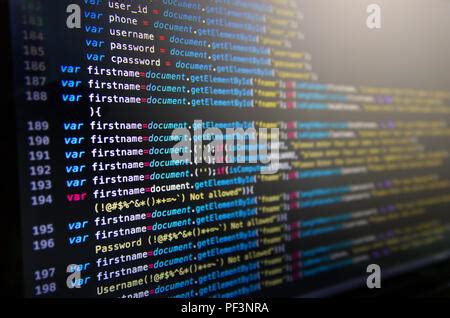 Code source de bureau et technologie Contexte développeur ou