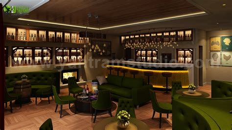 artstation bar restaurant interior design  yantram  interior
