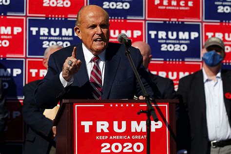 Trump puts Rudy Giuliani in charge of 2020 election lawsuits