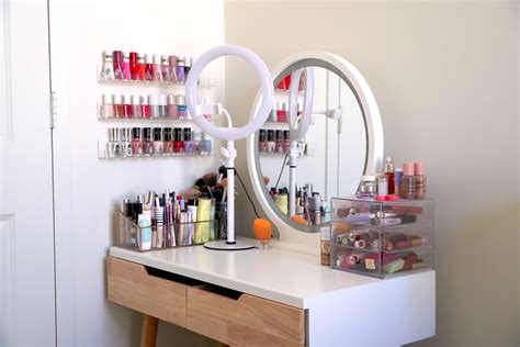 Ikea Makeup Storage Table