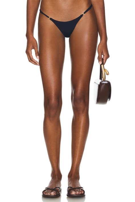 Skyler Swimwear Bikini Vi Bottom In Navy Revolve