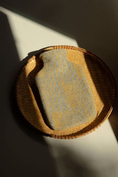 Lapuan Kankurit Aurora Hot Water Bottle Grey Coffee Dyed Orange