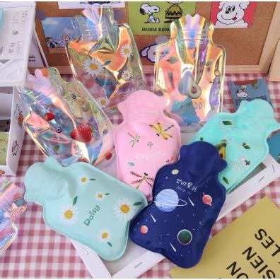 Mini Hot Cold Water Bag Cute Cartoon Heating Pad Hot Cold Compress