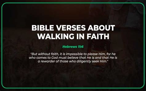 Top 30 Bible Verses About Walking In Faith Scripture Savvy