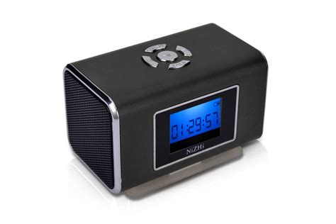 Купить nizhi tt6 мини портативный музыкальный динамик с ЖК-экран ...