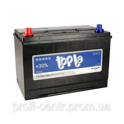 Аккумулятор Topla Energy Japan 95 Ah/12V "1" (+ слева) (ID#1926150760 ...