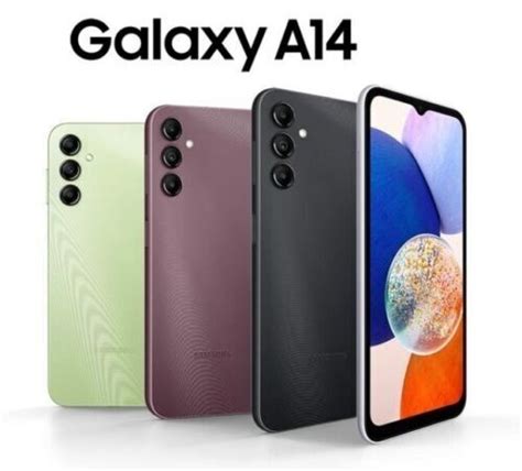 New Sealed Samsung Galaxy A14 Smartphone 64gb Unlocked 4g Dual Sim All Colours Ebay