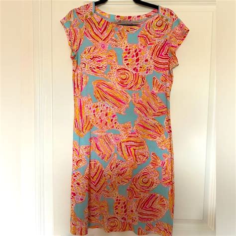 Lilly Pulitzer Dresses Lilly Pulitzer Loren Short Sleeve Dress Size Small Tini Bikini