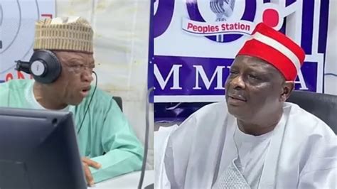 Hira Da Kwankwaso Akan Abinda Yake Faruwa Yayinda Ake Shirin Karbar