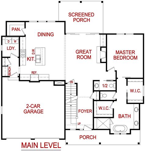The Persimmon Floor Plan | Lambie Homes