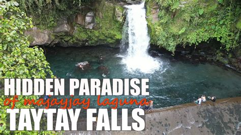 Taytay Falls The Hidden Paradise Of Majayjay Laguna Youtube