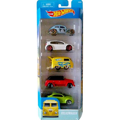 Hot Wheels Pack Volkswagen VW Golf GTi Kool Kombi Fuscas E Type Escala DJD