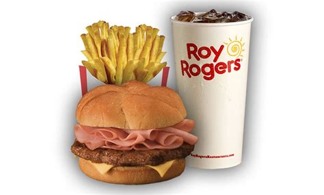 Burgers Roast Beef And Chicken Roy Rogers Restaurant Groupon