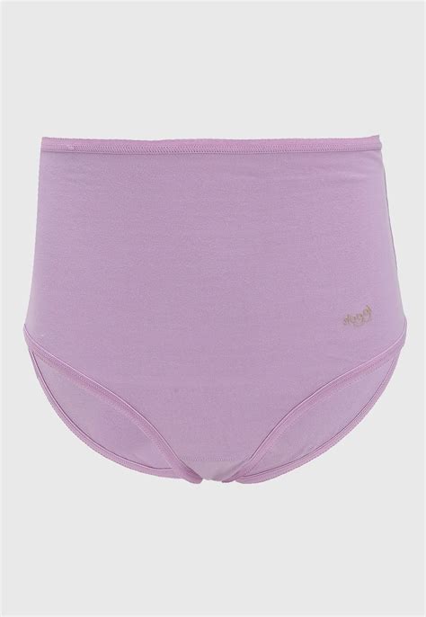 Calcinha Sloggi Hot Pant Maxi Basic Lilás Compre Agora Dafiti Brasil