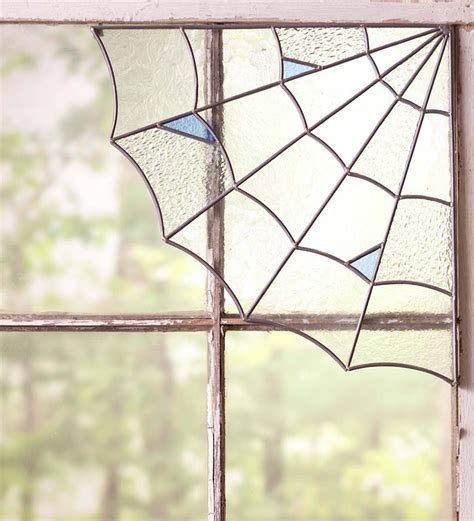 Our Stained Glass Spider Web Is A Wonderful Innovation In Decorating