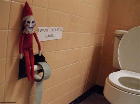 23 Hilariously Creepy Elf On The Shelf Ideas