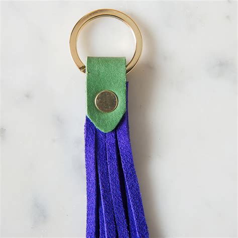 The Gilded Cabinet Tassel Key Ring The Gilded Cabinet