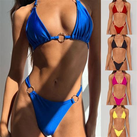 Intiflower Wholesale Hot Sexi Girls Bikini Swimsuit Sexy Women Two