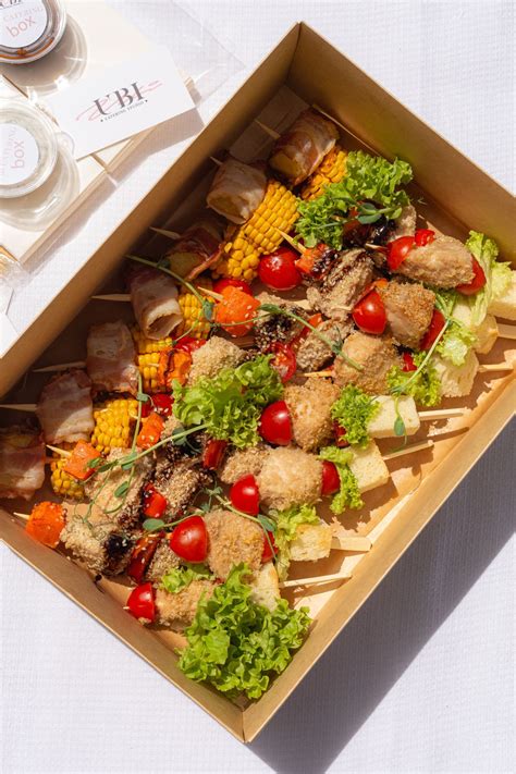 Бокс закусок на шпажке | BOX #30 | UBI Кейтеринг Студия