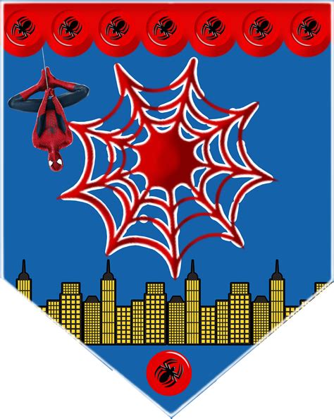 Painel Homem Aranha Para Imprimir Grátis - Painel Homem Aranha Para Imprimir