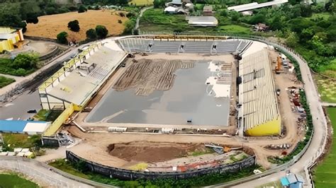 Update Progres Renovasi Stadion Bj Habibie Parepare Youtube