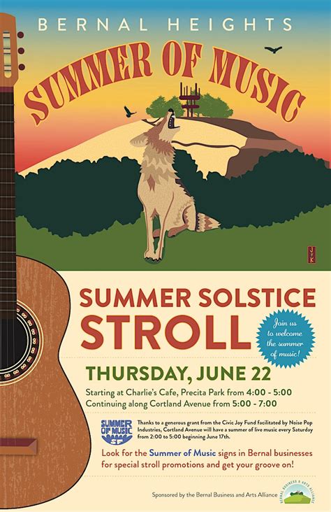 Bernal Heights Summer Solstice Music Stroll Free Indybay