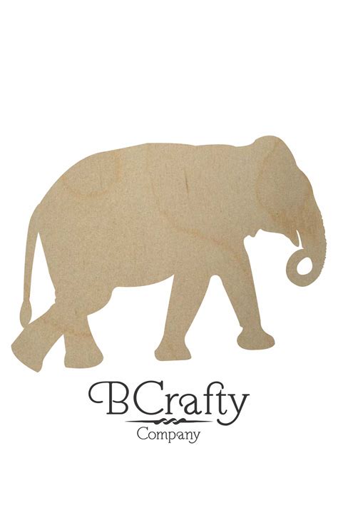 Wooden Elephant Shape – BCrafty Company