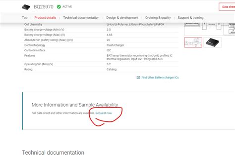 BQ25970: Full datasheet request - Power management forum - Power ...