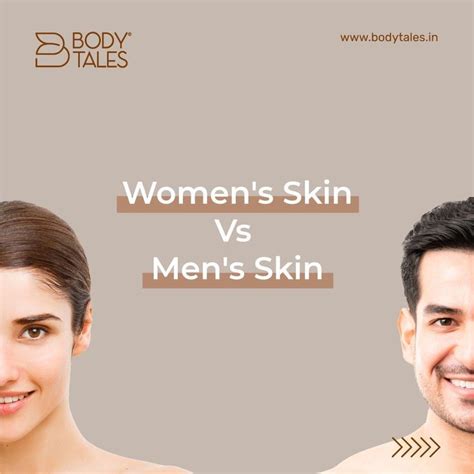 Womens Skin Vs Mens Skin Skin Facts Skin Care Women Men Skin Care