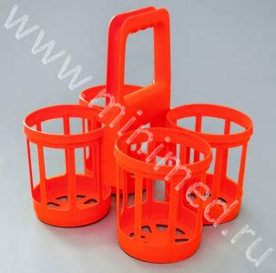 Купить Корзина для транспортировки бутылок, на 4 места, п/п, Италия, шт ...