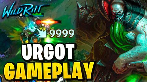 GAMEPLAY URGOT EN JUNGLA EL MEJOR CLEAR DEL JUEGO Wild Rift YouTube