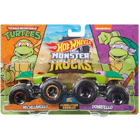 Mattel Hot Wheels Monster Trucks Vehicles Set Of Two Fyj Toys Shop Gr