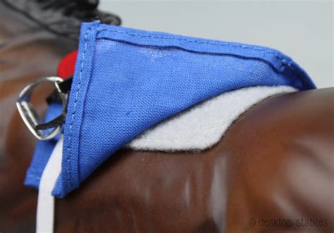 finished racing saddle desktop stables