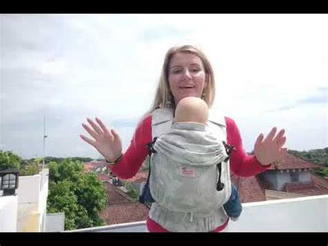 Гибридный эргорюкзак Несу счастье с 3х мес - YouTube