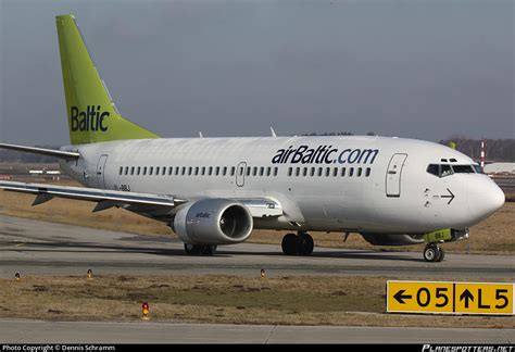 YL BBJ Air Baltic Boeing 737 36Q WL Photo By Dennis Schramm ID