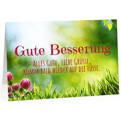 Grüße Und Gute Besserung - Test