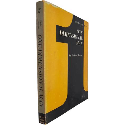 One Dimensional Man Herbert Marcuse