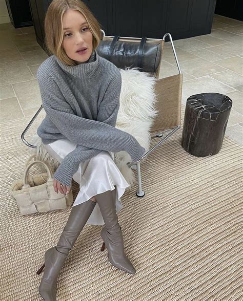 The best rosie huntington whiteley winter style – Artofit